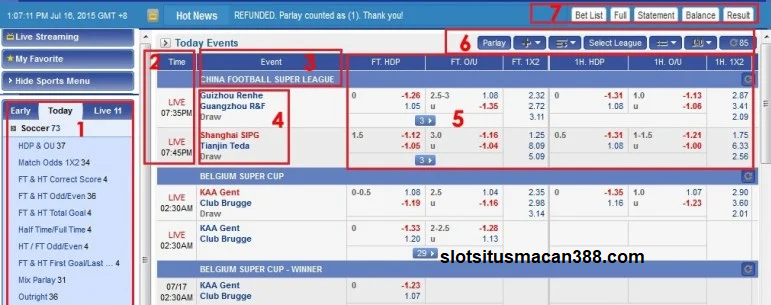 Guide to play Sportsbook dan Live Betting slotsitusmacan388